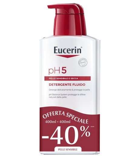 EUCERIN Bip.PH5 Fl.Det.P/S