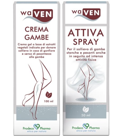WAVEN CREMA GAMBE 100ML+ATTIVA WAVEN CREMA GAMBE 100ML+ATTIVA