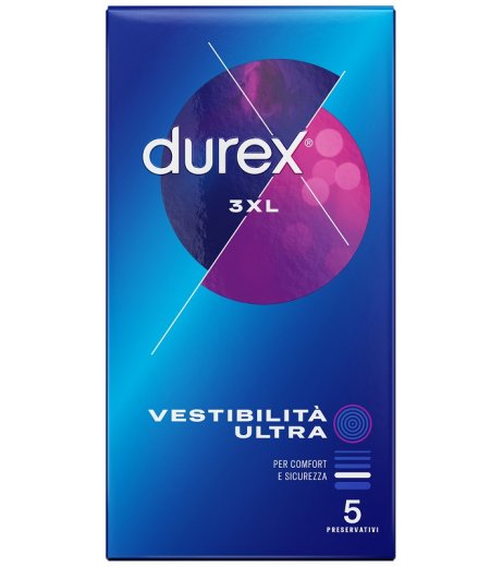 DUREX 3XL VESTIBILITA' ULTR5PZ