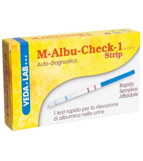 M-ALBU-CHECK-1 Strip 1pz