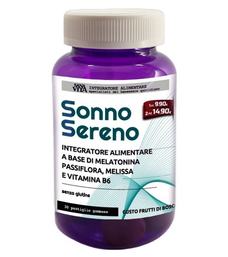 SANAVITA SONNO SERENO 30GOMM SANAVITA SONNO SERENO 30GOMM