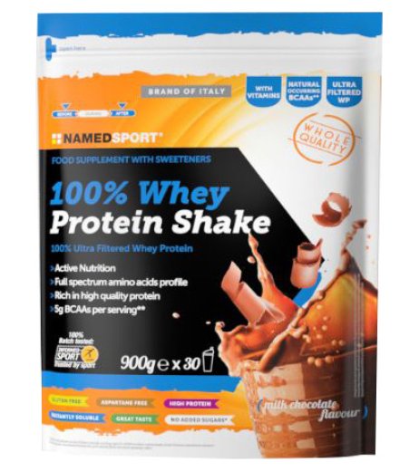 Named Sport 100% Whey Protein Shake Milk Chocolate 900g