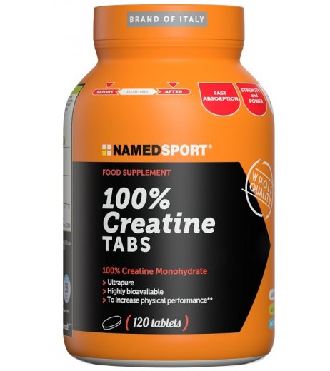 CREATINA 100% Tabs 120CprNAMED