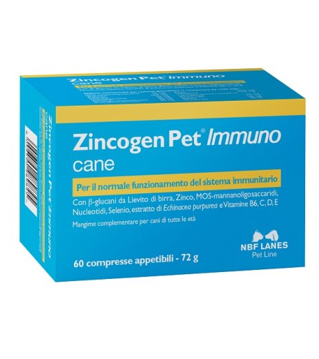 ZINCOGEN PET IMMUNO 60CPR