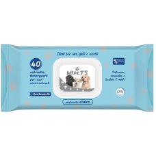 SALVIETTINE PETS TALCO 40 PZ