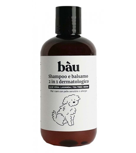 BAU SHAMPOO BALSAMO 2IN1 DERM