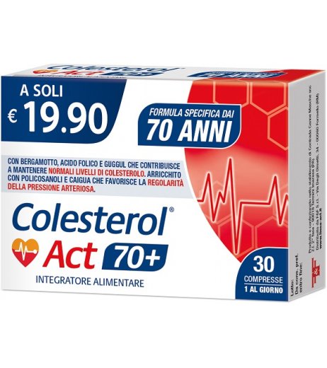 COLESTEROL ACT 70+ 30 Cpr