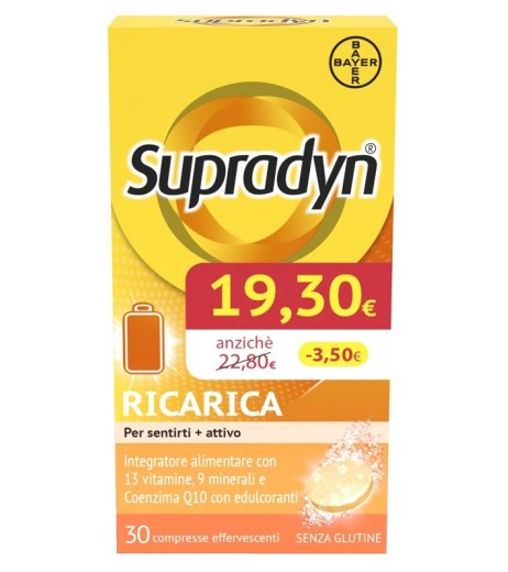 SUPRADYN RICARICA 30CPR PROMO SUPRADYN RICARICA 30CPR PROMO