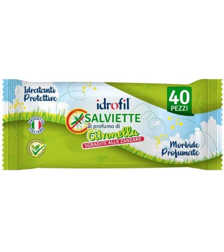 SALVIETTE CITRONELLA 40 PZ SALVIETTE CITRONELLA 40 PZ