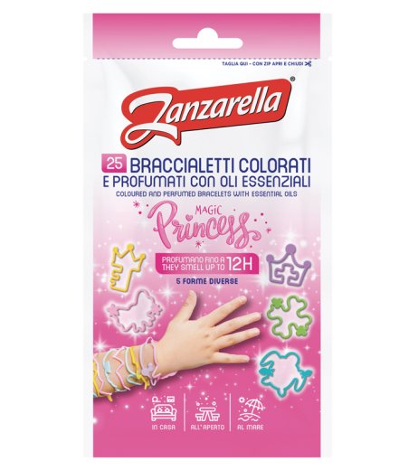 ZANZARELLA Bracc.Princess 25pz