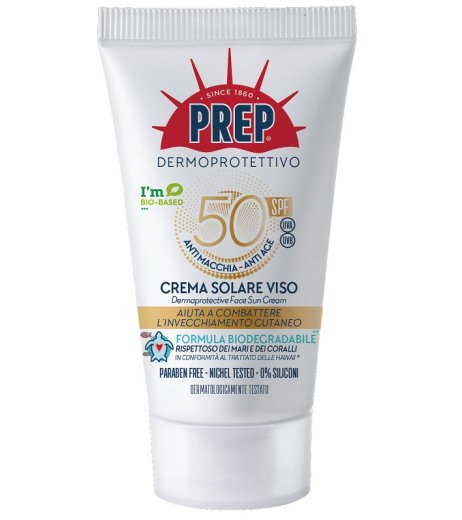PREP CREMA SOLARE VISO 50 ECO