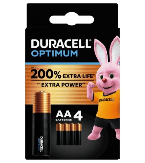 DURACELL OPTIMUM AA B4 16PZ