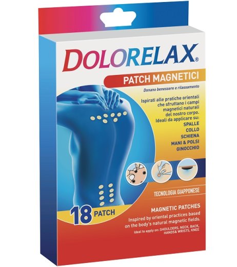 DOLORELAX PATCH MAGNETICI 18PZ DOLORELAX PATCH MAGNETICI 18PZ