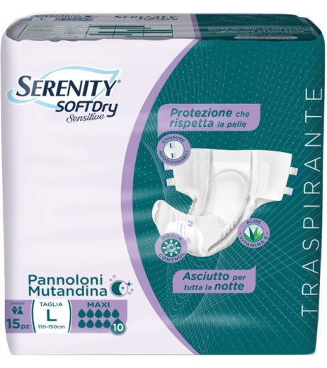 SERENITY Pann.Mut.SD Mx L 15pz SERENITY Pann.Mut.SD Mx L 15pz