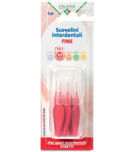 PROFAR SCOV.1 ROSSO 0,8 6PZ