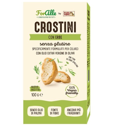 FORALLE Crostini Erbe 100g