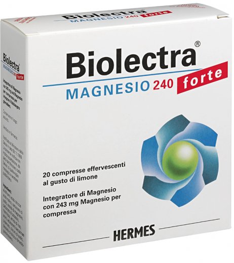 BIOLECTRA Mg Forte 20Cpr 243mg