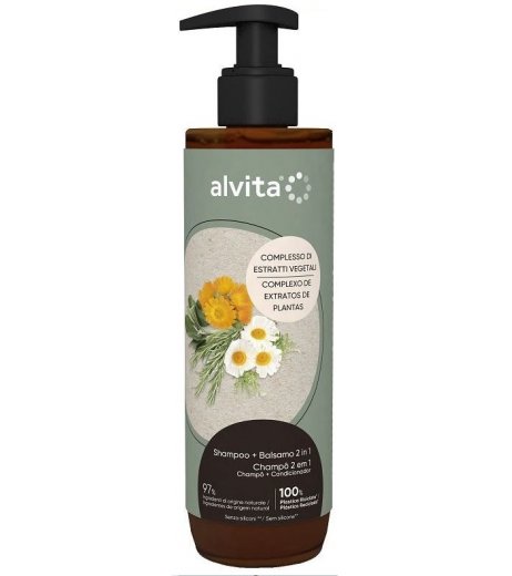 ALVITA SHAMPOO+BALSAMO 2IN1