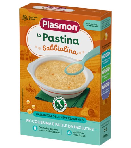 PLASMON PASTA SABBIOLINA 300G
