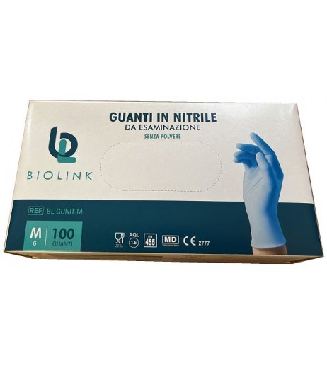 BL-GUNIT Guanti NITRILE M