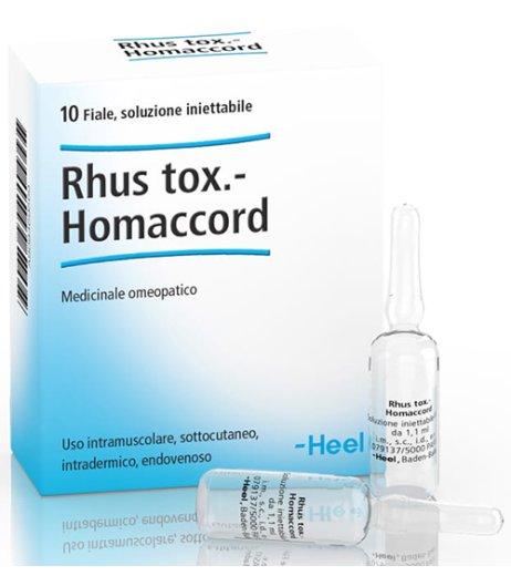 RHUS TOX HOMAC 10F 1,1ML HEEL