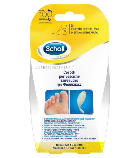 SCHOLL Cer.Vesciche Tallone