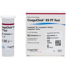 COAGUCHEK XS PT TEST 2X24