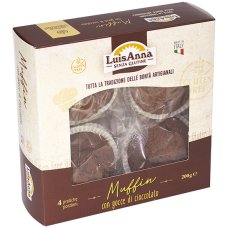 MUFFIN CIOCCOLATO 4PZ 200G