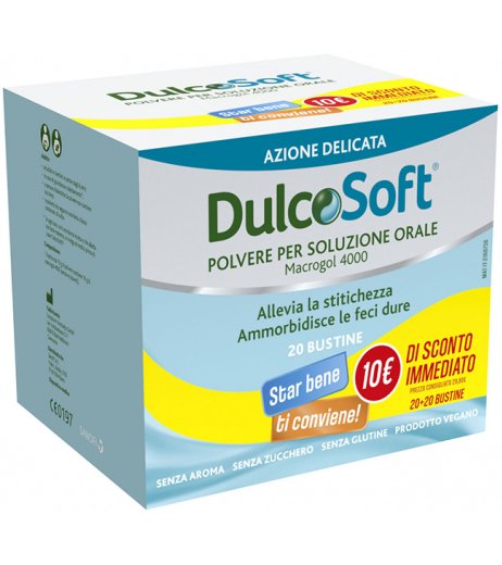 DULCOSOFT 20BUST BIPACK 1+1