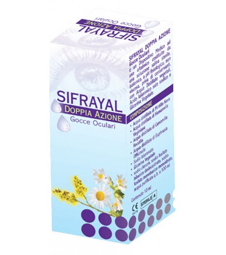 SIFRAYAL DOPPIA AZIONE GOCCE OCULARI 10 ML