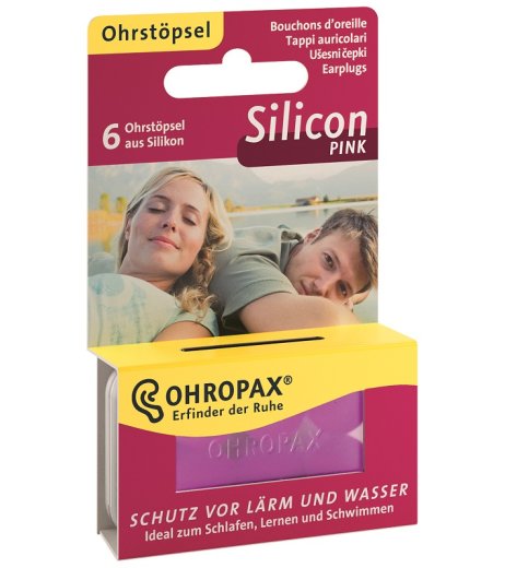 OHROPAX Tappi Aur.Sil.Pink 6pz