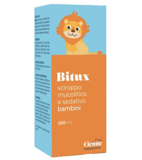 BITUX Sciroppo Bambini 200ml