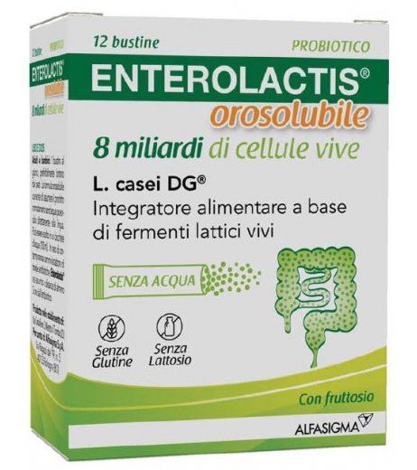 ENTEROLACTIS 12 Bust.Oro*8MLD