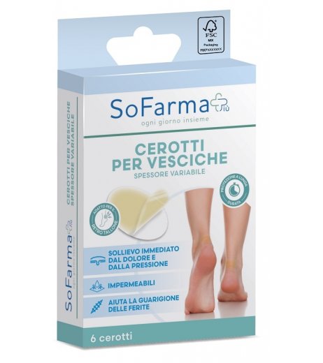 CEROTTO VESCICA OVALI 6PZ SF+