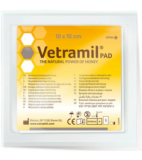 VETRAMIL*PAD Garza 10x10  5pz