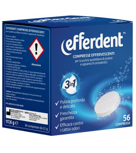 EFFERDENT 56 Cpr Efferv.