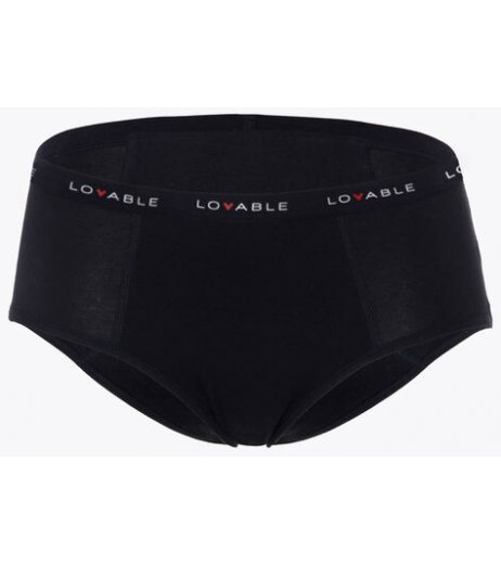 LOVABLE SLIP FLUSSO MEDIO NERO