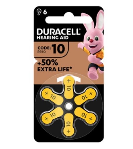 DURACELL Easy Tab 10 Giallo