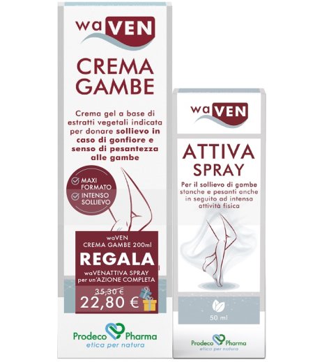 WAVEN CREMA GAMBE 200ML