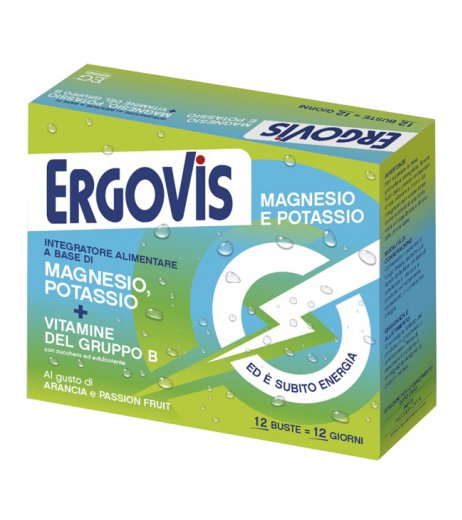 ERGOVIS MG+K VIT B C/ZUC12BUST