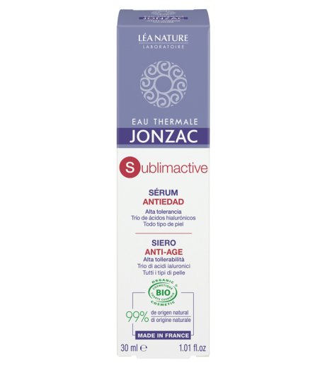 JONZAC SIERO ANTI AGE SUBLIMAC JONZAC SIERO ANTI AGE SUBLIMAC