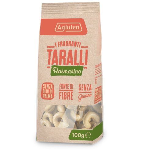 AGLUTEN Taralli Rosm.100g