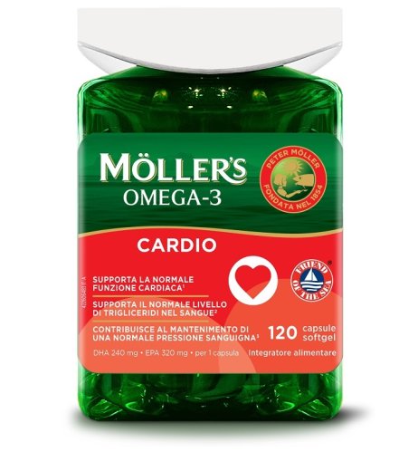 MOLLER'S Omega3 Cardio 120 Cps