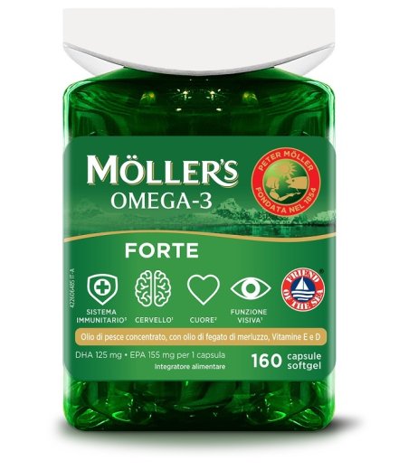 MOLLER'S OMEGA 3 FORTE 160CPS MOLLER'S OMEGA 3 FORTE 160CPS