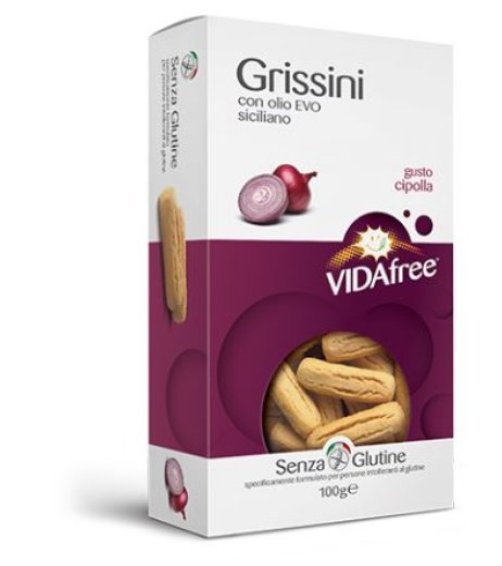 VIDAFREE Grissini Cipolla 100g