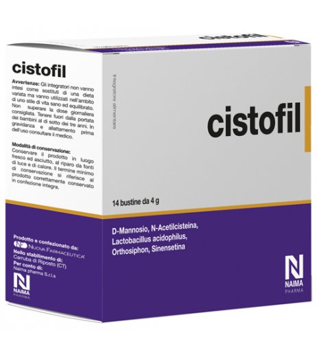 CISTOFIL 14 Bust.4g