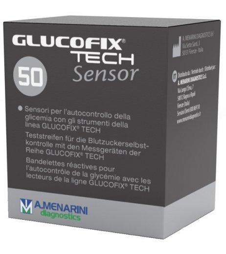 GLUCOFIX TECH SENSOR 50STR