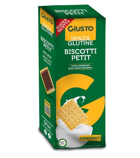 GIUSTO S/G BISCOTTI PETIT 175G