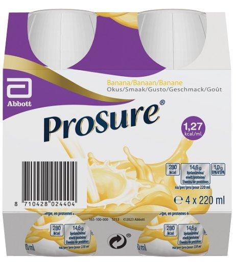 PROSURE BANANA 4BOTT 220ML
