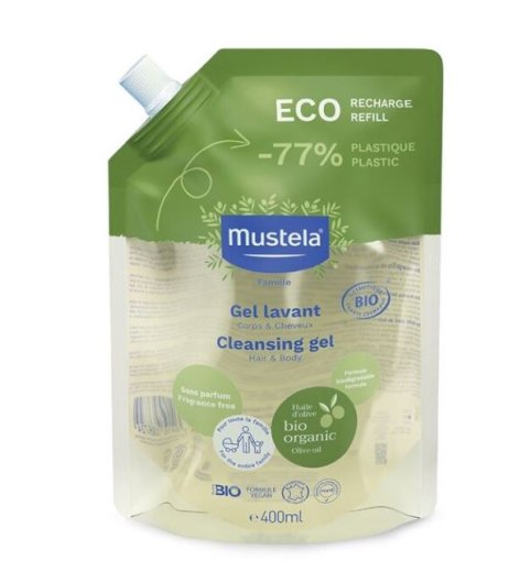 MUSTELA GEL BIO REFILL 400ML
